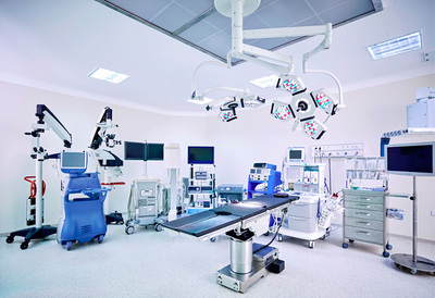 Medical equipment in a Hospital